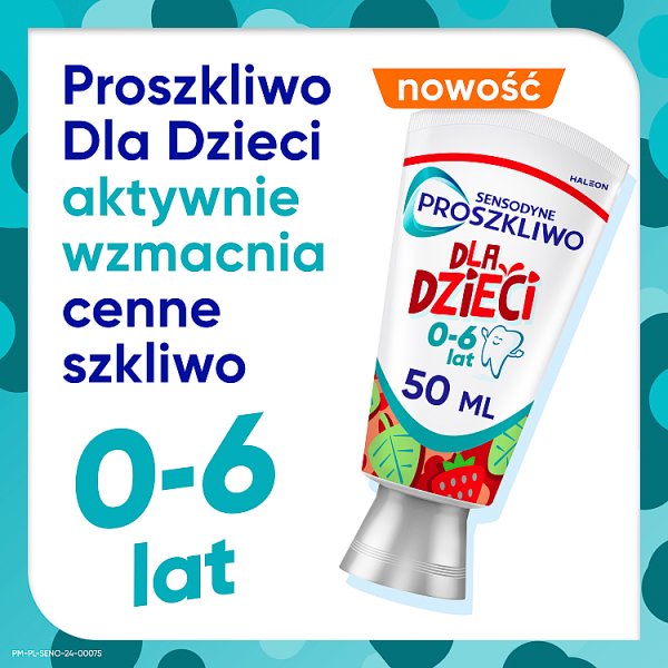 Sensodyne ProSzkliwo Pasta do zębów z fluorkiem dla dzieci 0-6 lat 50 ml