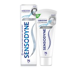 Sensodyne Whitening Pasta do zębów z fluorkiem odbudowa i ochrona 75 ml