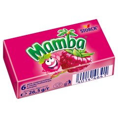 Mamba Gumy rozpuszczalne o smakach owocowych 26,5 g