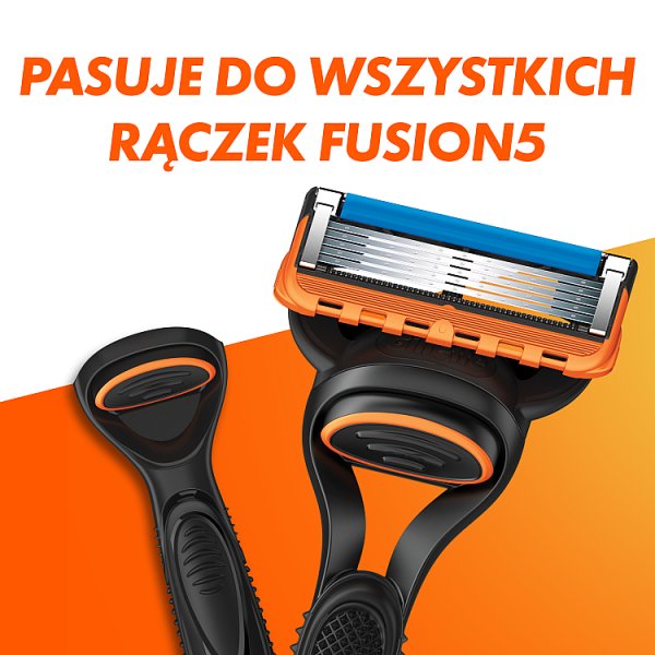 Gillette Fusion5 Ostrza wymienne do maszynki do golenia dla mężczyzn, 4
