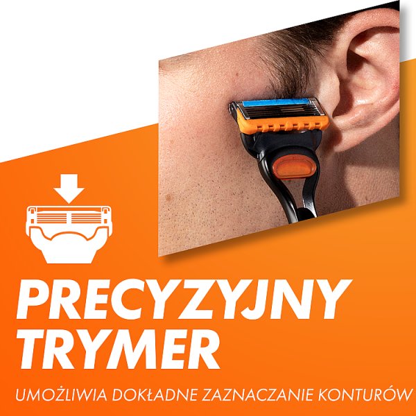 Gillette Fusion5 Ostrza wymienne do maszynki do golenia dla mężczyzn, 4