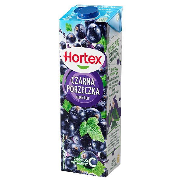 Hortex Nektar czarna i czerwona porzeczka1 l
