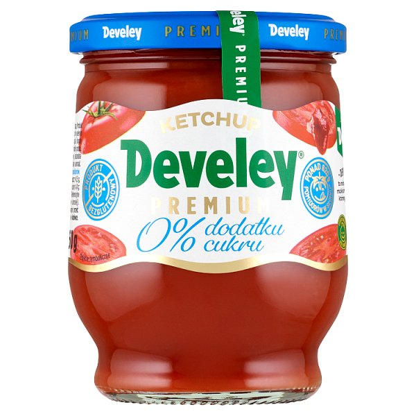 Develey Premium Ketchup bez dodatku cukru 260 g