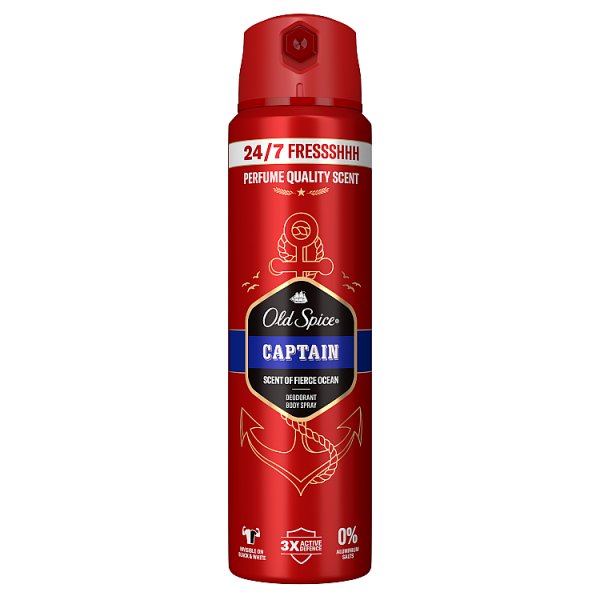 Old Spice Captain Dezodorant w sprayu dla mężczyzn 150ml