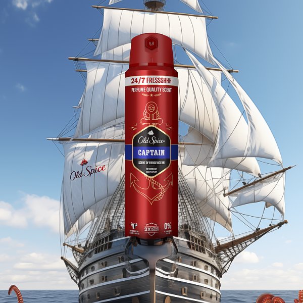 Old Spice Captain Dezodorant w sprayu dla mężczyzn 150ml