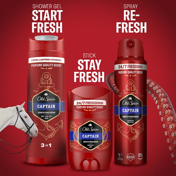 Old Spice Captain Dezodorant w sprayu dla mężczyzn 150ml