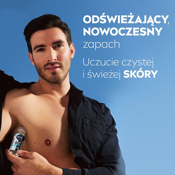 Nivea MEN Black&amp;White Invisible Fresh Antyperspirant w kulce 50 ml