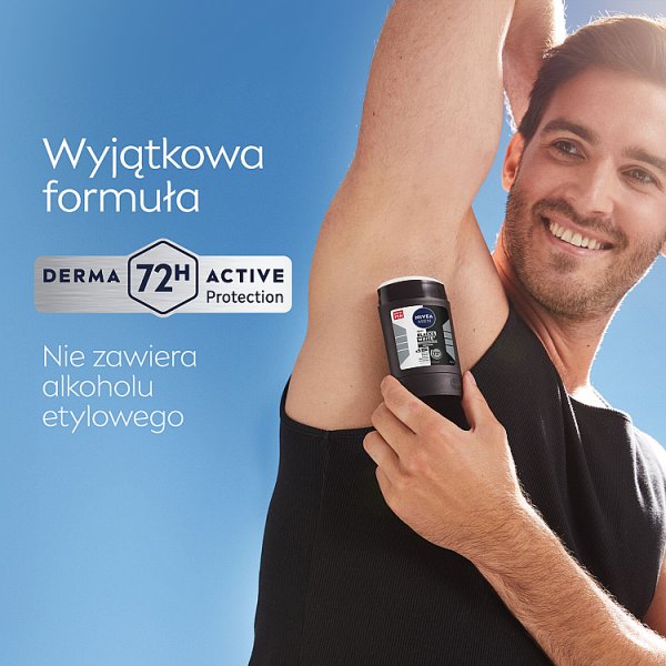 Nivea MEN Black &amp; White Invisible Original Antyperspirant w sztyfcie 50 ml