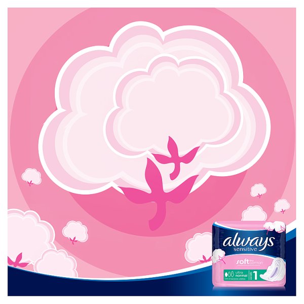 Always Platinum Podpaski ze skrzydełkami Normal, 20 sztuk