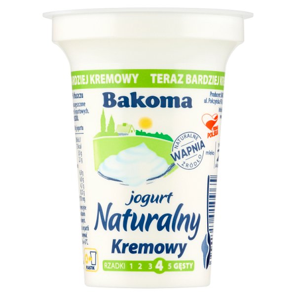 Bakoma Jogurt naturalny kremowy 150 g