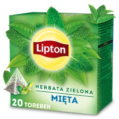 Lipton Herbata zielona mięta 32 g (20 torebek)