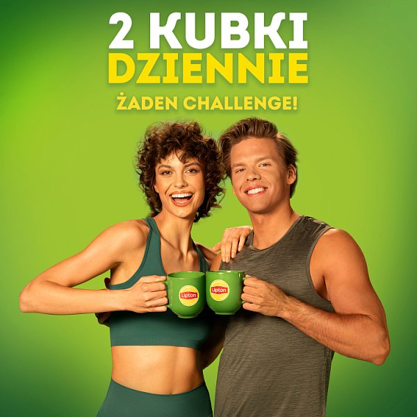Lipton Herbata zielona malina &amp; granat 28 g (20 torebek)