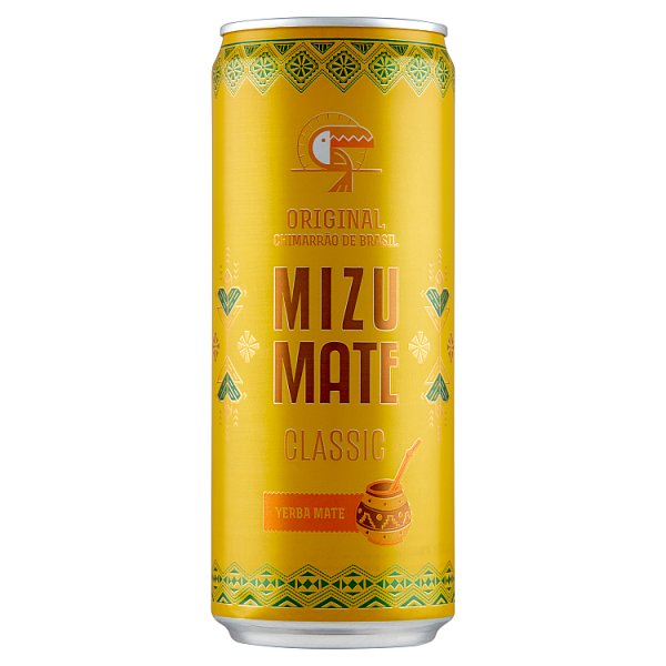 Mizu Mate Classic Napój lekko gazowany z ekstraktem yerba mate 330 ml