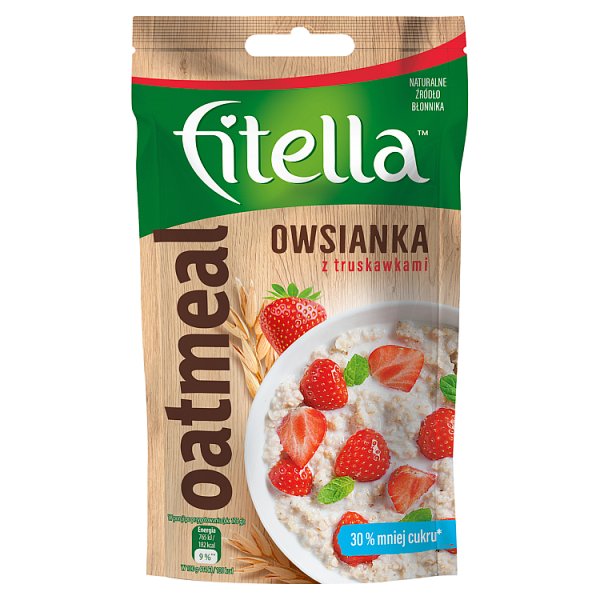 Fitella Owsianka z truskawkami 50 g