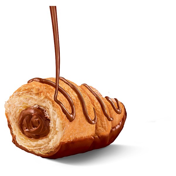 Milka Choco Croissan Rogalik z ciasta francuskiego z nadzieniem z mleczną czekoladą 50 g