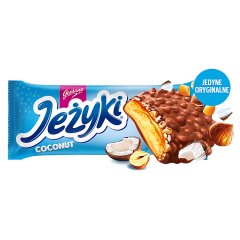 Jeżyki Herbatniki w czekoladzie mlecznej kokosowe 140 g