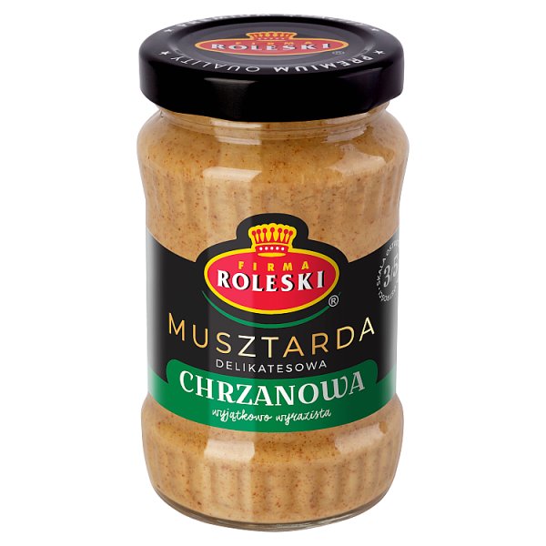 Firma Roleski Musztarda delikatesowa chrzanowa 175 g