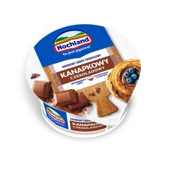 Hochland Kremowy serek twarogowy kanapkowy czekoladowy 130 g