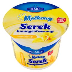 Polmlek Maćkowy Serek homogenizowany waniliowy 250 g