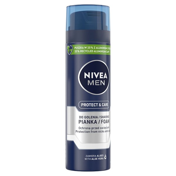 Nivea MEN Protect &amp; Care Ochronna Pianka DO Golenia 200 ml
