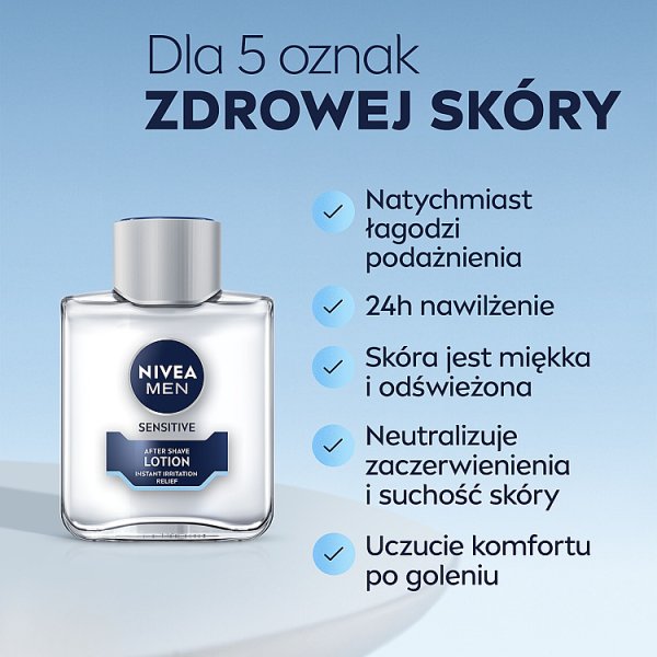 Nivea MEN Sensitive Łagodząca woda po goleniu 100 ml