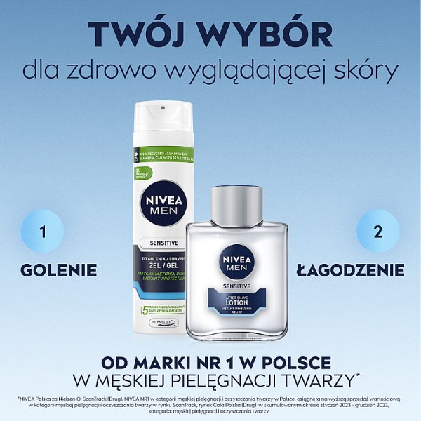 Nivea MEN Sensitive Łagodząca woda po goleniu 100 ml