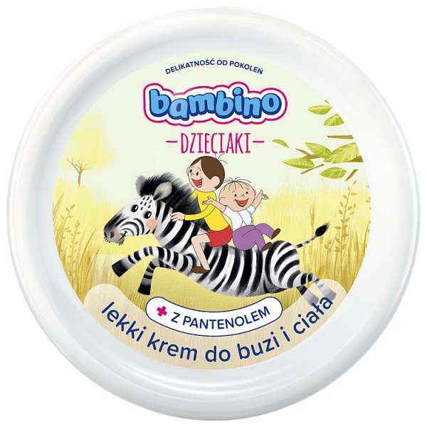 Bambino Dzieciaki Lekki krem do buzi i ciała Bolek i Lolek 250 ml