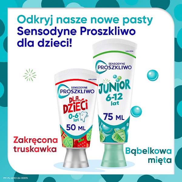 Sensodyne ProSzkliwo Junior Pasta do zębów z fluorkiem 75 ml