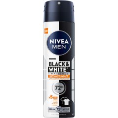 Nivea Black&White Invisible Ultimate Impact Antyperspirant Spray 150 ml