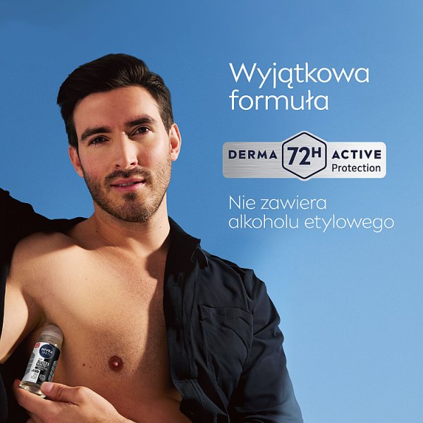 Nivea MEN Antyperspirant w Kulce Black&amp;White Invisible Original 50 ml
