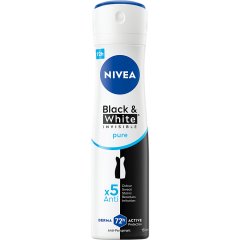 Nivea Black&White Invisible Pure Antyperspirant Spray 150ml