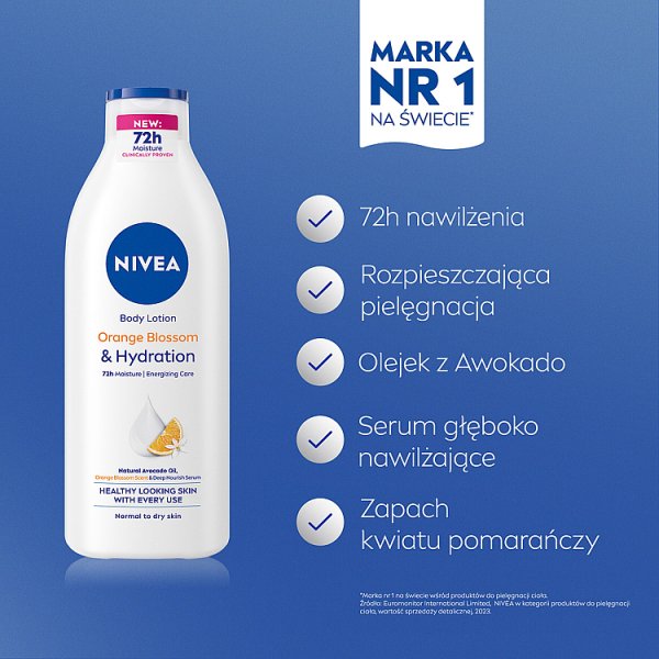 Nivea Balsam do ciała z Kwiatem Pomarańczy 400 ml