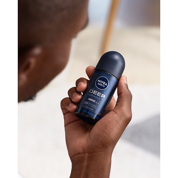 Nivea MEN Deep Dark Wood Antyperspirant DLA Mężczyzn W Kulce 50 ml