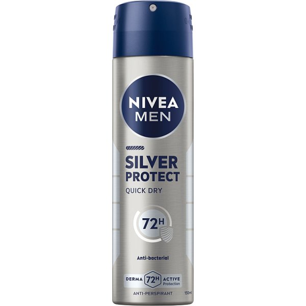 Nivea Antyperspirant DLA Mężczyzn W Spray&#039;u Silver Protect 150 ml