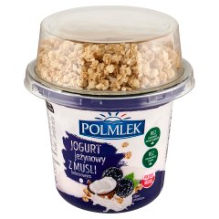 Polmlek Jogurt jeżynowy z musli kokosowym 210 g