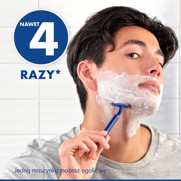 Gillette Blue II Maszynki jednorazowe dla mężczyzn 5 sztuk