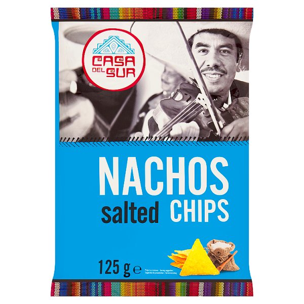 Casa del Sur Nachos solone 125 g