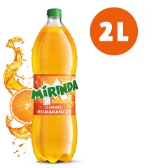 Mirinda Napój gazowany o smaku pomarańczy 2 l