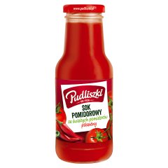 Pudliszki Sok pomidorowy ze świeżych pomidorów pikantny 290 ml
