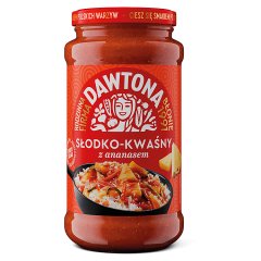 Dawtona Sos słodko-kwaśny z ananasem 520 g