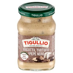 Tigullio Sos z serem ricotta truflami i czarnym pieprzem 185 g