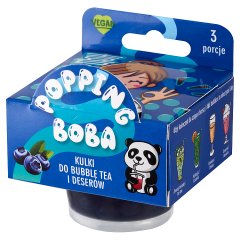 Popping Boba Kulki do bubble tea i deserów z sokiem z jagód 130 g