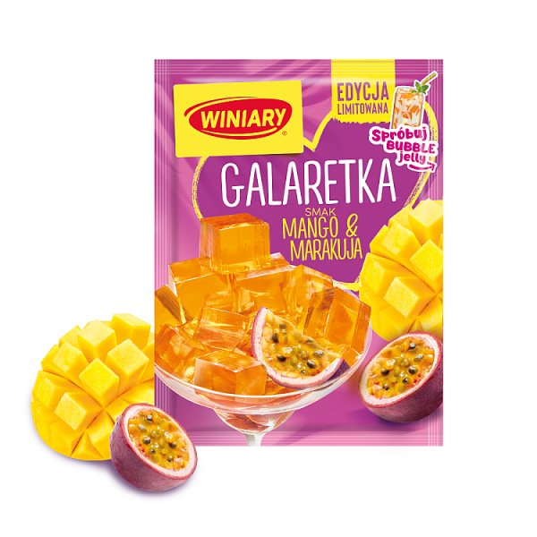Winiary Galaretka smak mango &amp; marakuja 47 g