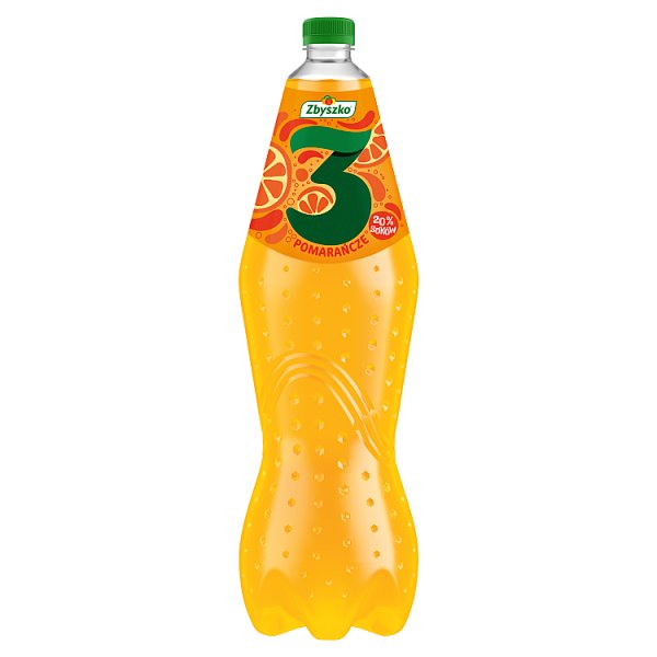 Zbyszko 3 Napój gazowany pomarańcze  1,75 l