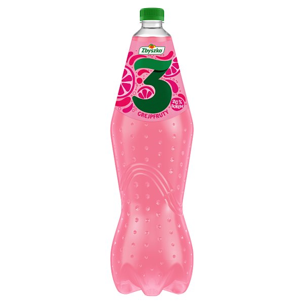 Zbyszko 3 Napój gazowany grejpfruty 1,75 l