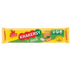Lajkonik Krakersy o smaku cebulki 180 g