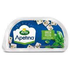 Arla Apetina Ser biały typu śródziemnomorskiego w zalewie olejowej z pesto 100 g