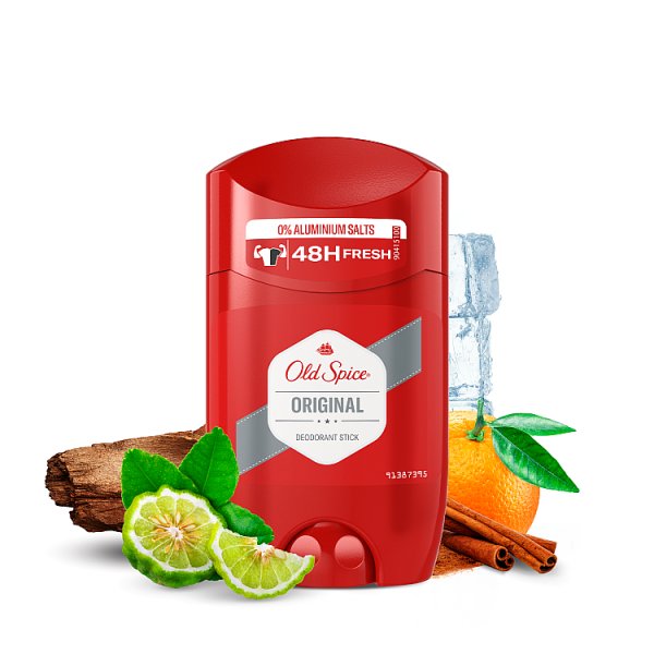 Old Spice Original Dezodorant w sztyfcie dla mężczyzn ml, 48 h świeżości, bez aluminium