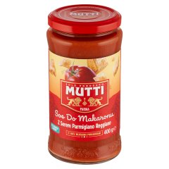 Mutti Sos pomidorowy do makaronu z serem Parmigiano Reggiano 400 g