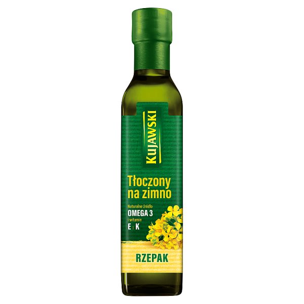 Kujawski Olej z rzepaku tłoczony na zimno 250 ml